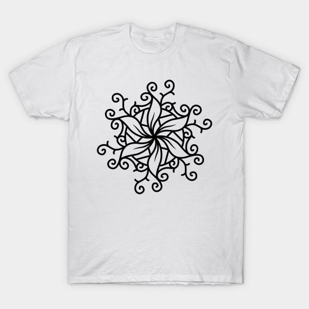 Inspirational MANDALA T-SHIRT MANDALA 014 T-Shirt by abcmandalaclothing